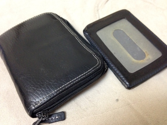 club jurdain の財布とITALY LEATHERのパスケース